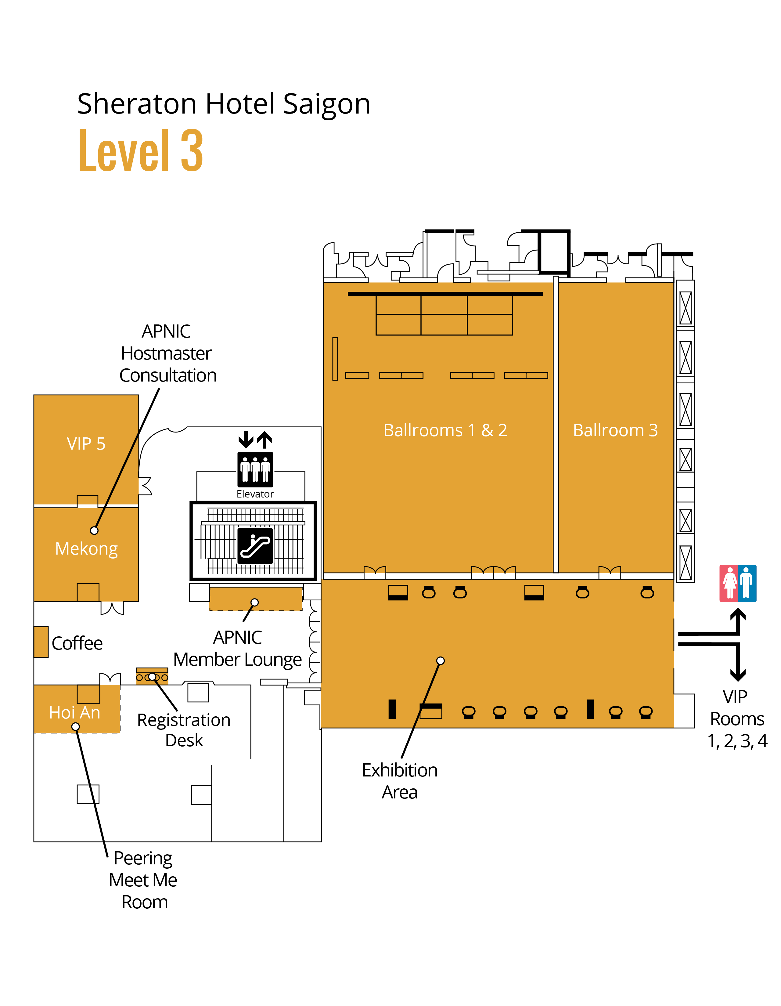 APRICOT 2017 Floorplan Level 3